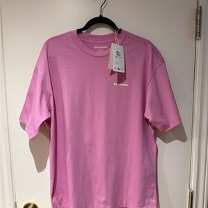 Salomon Cyclamen Pink Logo Tee